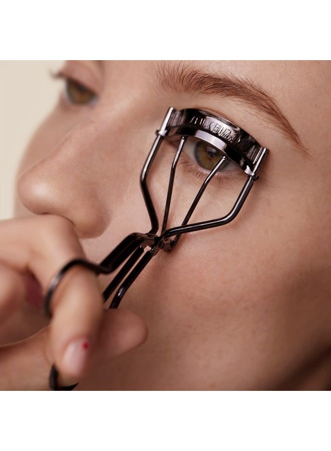 Shiseido Eyelash Curler - Crimps & Curls Lashes for Perfect, Eye-Framing Fringe - Gentle & Safe - Includes Replacement Pad - Image 4