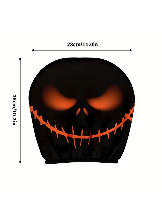 2PCS Funny Cartoon Car Headrest Covers, Cute Funny Cartoon Eyes Car Seat Head Rest Protector for Auto Front Seat Rest Decoration (A-1 Pair) - Image 4