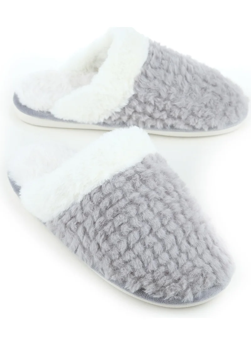 Gezer Winter Women's Home Garden Slippers with Plush Inside