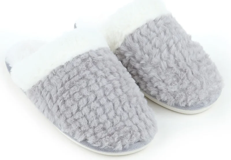 Gezer Winter Women's Home Garden Slippers with Plush Inside