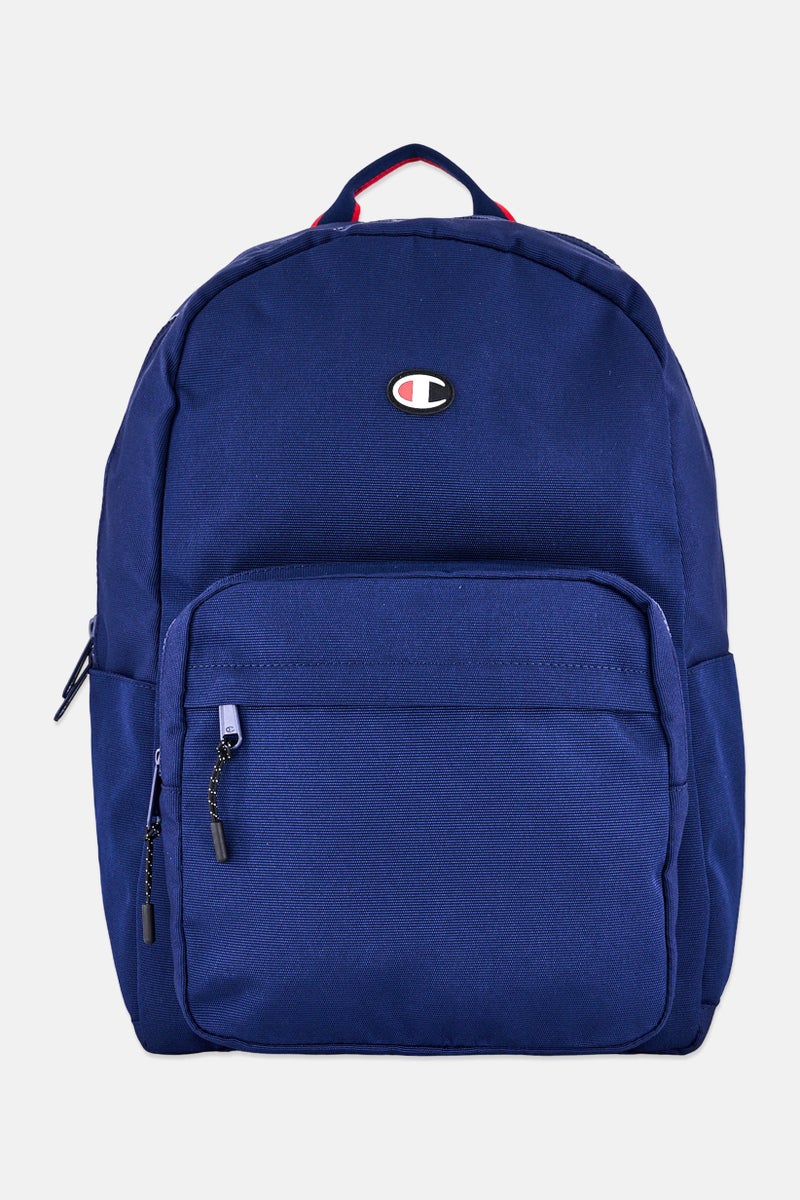 Champion Men Brand Logo Backpack, Navy - Image 1