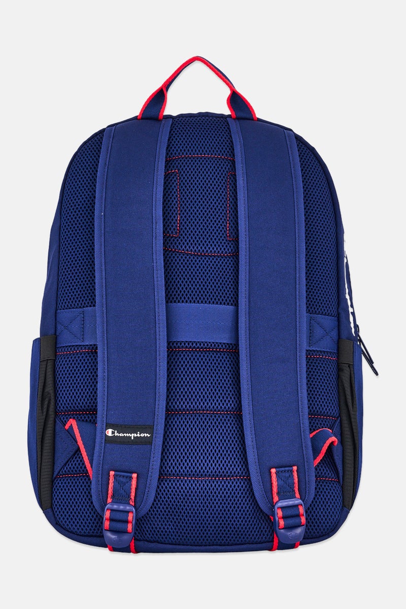 Champion Men Brand Logo Backpack, Navy - Image 2