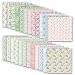 iKammo Merry Christmas Scrapbook Paper 1212 Vintage Boho Patterned Craft Paper Pad24 Sheets DoubleSided Bobo Floral Scrapbooking CardStock Papers Pad for Holiday Cardmaking DIY Origami Papers - Image 3