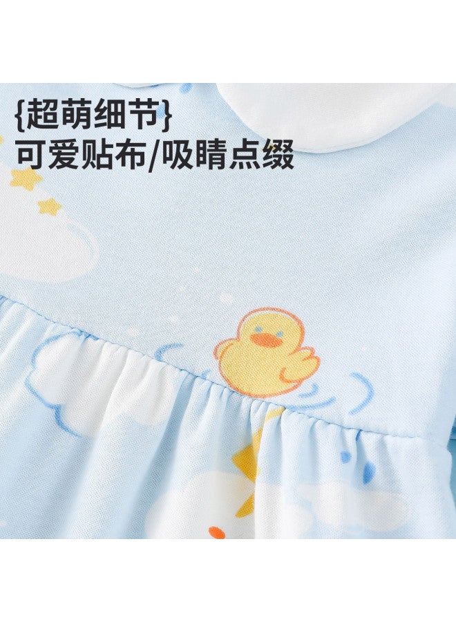 Doxiluka baby Girl Summer Dress, Thin Cotton Princess Dress For Toddlers, Cute Infant Dress - Image 5