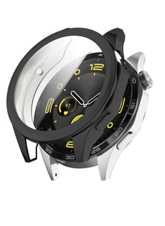 Generic Case Compatible with Huawei Watch GT4 46MM Case All-Around Screen Protector Watch Soft TPU Shockproof Cover Slim Guard Thin Bumper Shell Protector (Black)  - Image 2