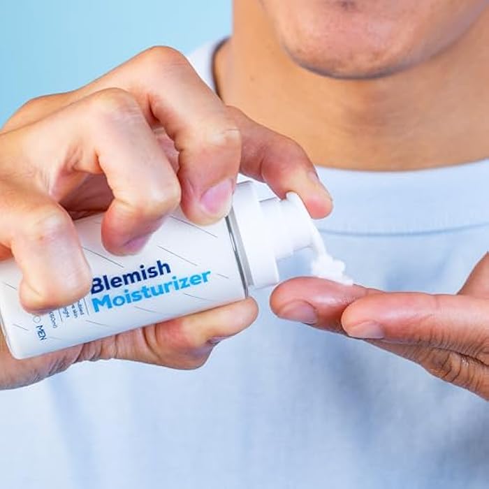 Hanhoo Men’s Blemish Moisturizer, 2.02 Fl. Oz., with Bamboo, Hyaluronic Acid, and Green Tea, Non-greasy Daily Facial Moisturizer, Post-Shave Care, For Acne-Prone Skin, Korean Skincare - Image 5