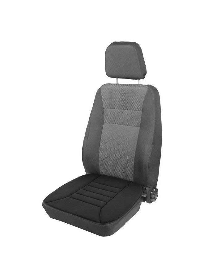 Stalwart Car Seat Cushion - 1.2-Inch-Thick Memory Foam Seat Pad with Plastic Anchors and Non-Slip Bottom for Auto, Office Chair, or Home (Black) - Image 1