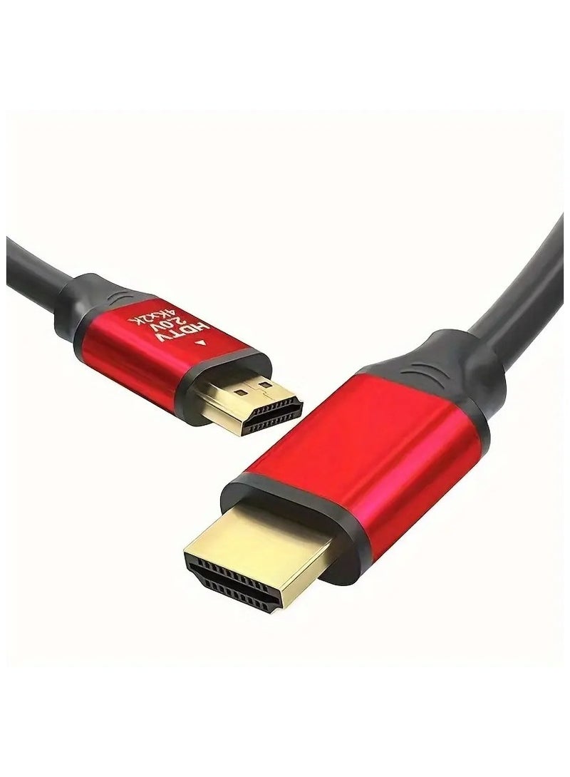 HIAS HDMI Cable 4K 3M (10ft) – HDMI 2.0 High-Speed Braided Cord – Supports 4K@60Hz, HDR, 3D, 1080p – Ultra HD Compatible with PS5, PS4, Xbox Series X/S, Nintendo Switch, MacBook Pro, Smart TV, PC, Laptop & More - Image 1