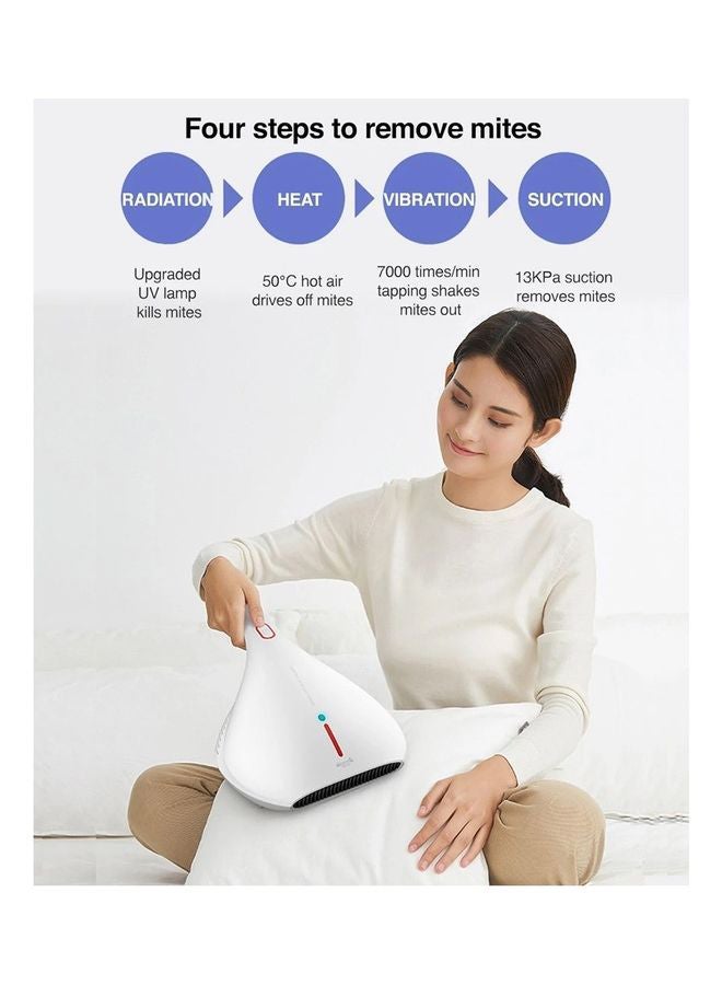 Deerma Handheld Anti-Dust Mite Vacuum Cleaner 450 W CM800 White - Image 4