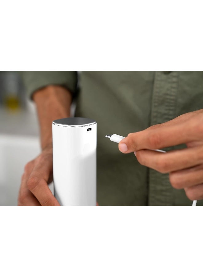 Zwilling مطحنة ملح وفلفل كهربائية ZWILLING ENFINIGY مع مطحنة سيراميك وإضاءة LED، قابلة لإعادة الشحن عبر USB، مجموعة من قطعتين - Image 5