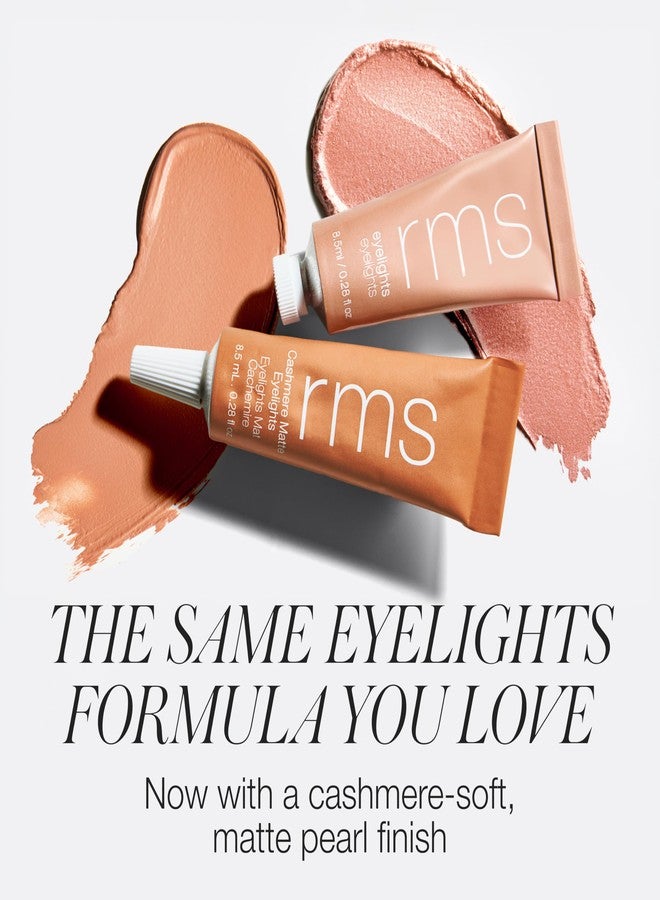 آر إم إس بيوتي ظلال عيون RMS Beauty Cashmere Matte Eyelights - ظلال عيون مطفية، مكياج ظلال عيون كريمي نظيف، مكياج معتمد من GMP وخالٍ من القسوة، ظلال عيون من Clean Beauty - Image 3