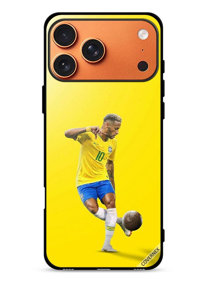 Covernex Apple iPhone 17 Pro Max Protective Case Cover Neymar With Football - Image 1