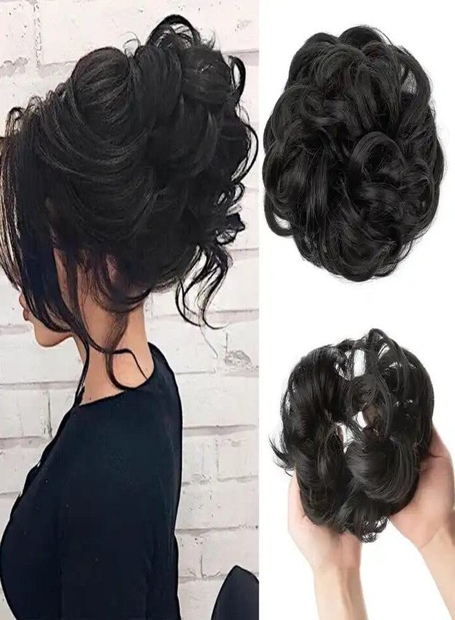 موون آي كعكة شعر مون آيز قطعة واحدة للبنات والسيدات (أسود) - Image 1
