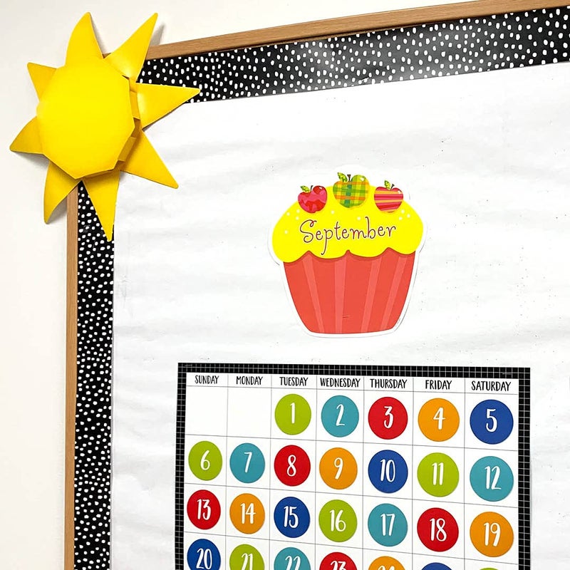 Creative Teaching Press زخارف كعكة الكب كيك من Creative Teaching Press للوحة الإعلانات والفصول الدراسية، قطع مصممة بحجم 10 بوصات، مجموعة مكونة من 12 قطعة، متعددة الألوان - Image 2