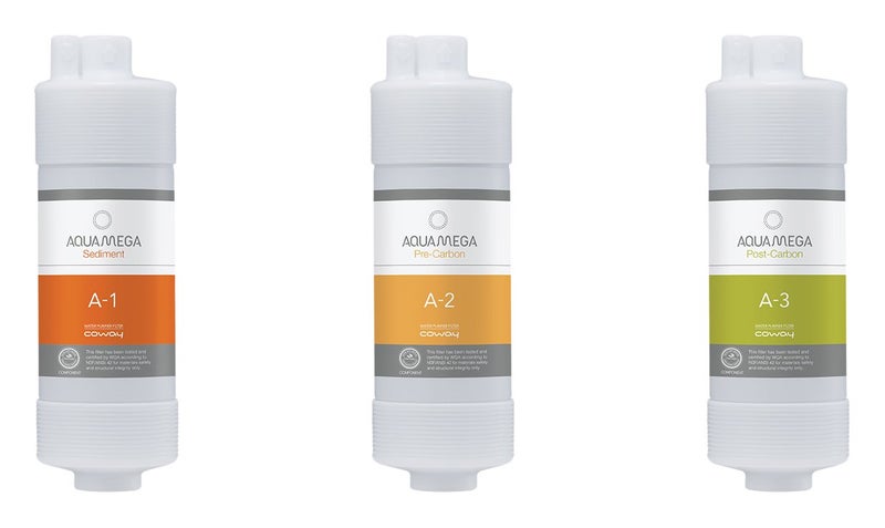 Coway Aquamega 100 Replacement Filter Set - Image 2