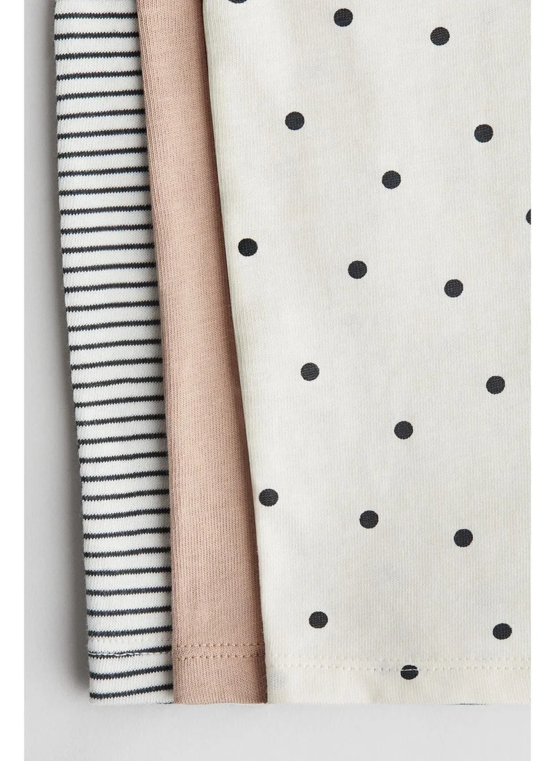 H&M 3-pack cotton pyjamas