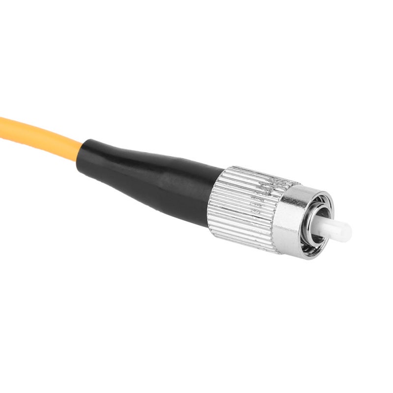 وصل الألياف الضوئية (Fiber Jumper) بطول 5 أمتار SC/PC-FC/PC أحادي النمط - كابل ألياف ضوئية متين قوي المقاومة للتمدد مع حلقة خزفية لأنظمة اتصالات الشبكات المحلية (LAN) - Image 2