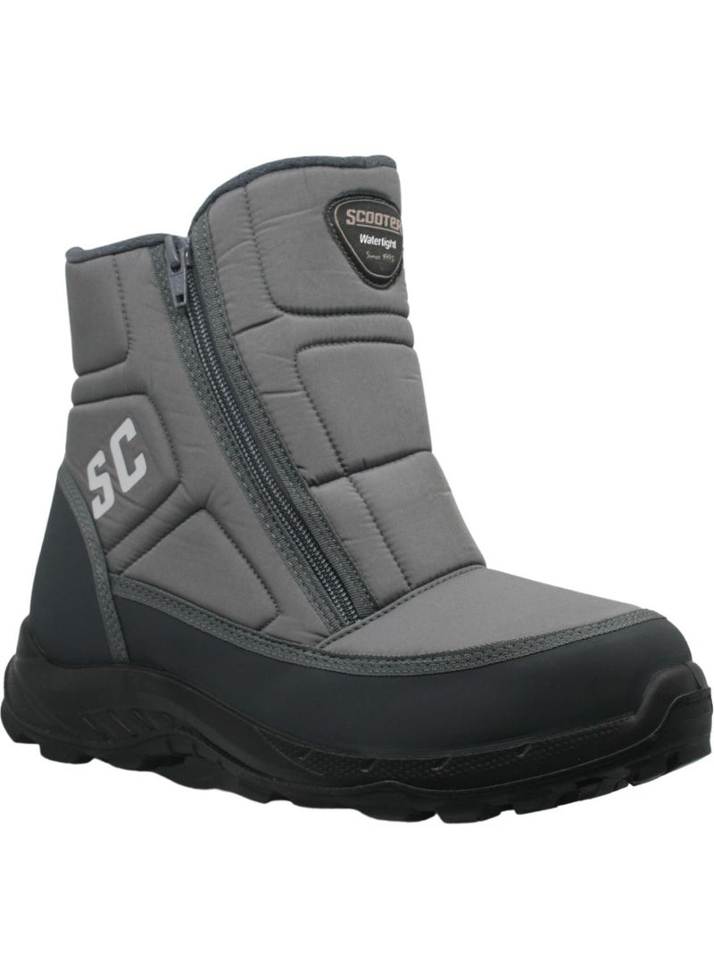 Scooter  Waterproof Gray Men's Boots M1244TG  - Image 3