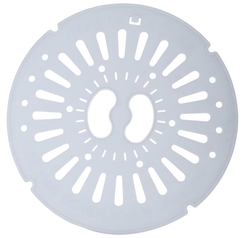 MeeTo Spin Cover, Spin Cap, Safety Dryer Lid Suitable for semi Automatic Washing Machine Match Size 7Kg, 6.5Kg, 6Kg, Multicolor (Size 24cm) Pack of 1 - Image 1