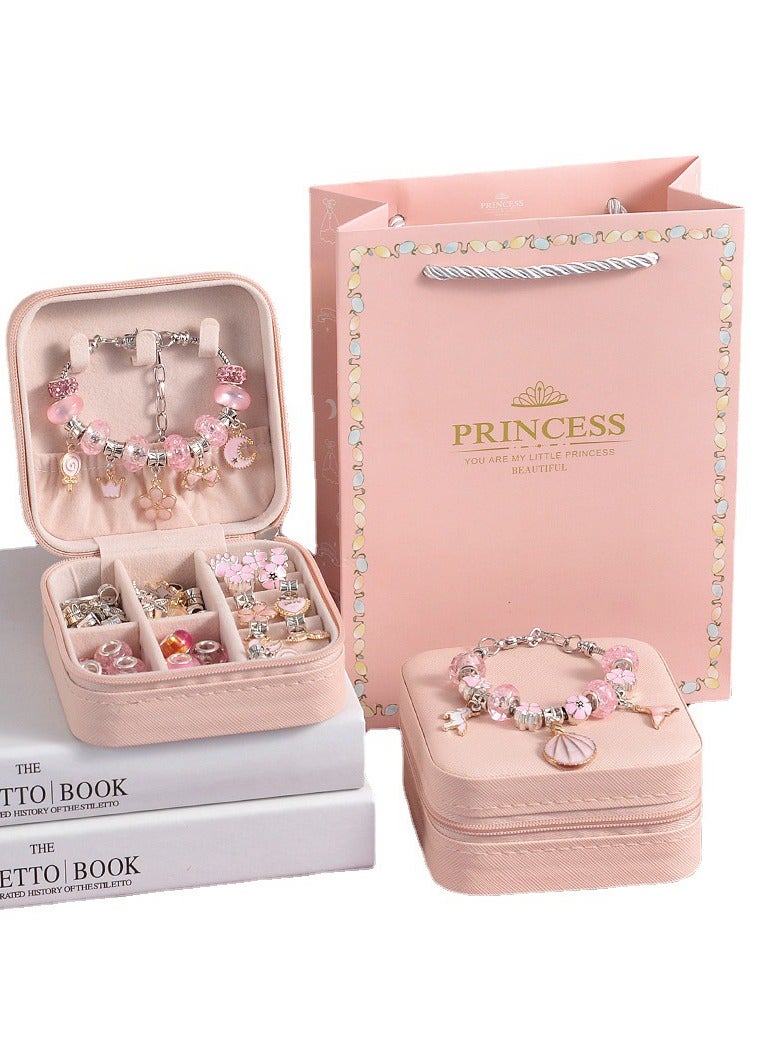 Princess Children's Educational Handmade DIY Beaded Bracelet Set Creative Jewelry Bracelet Set - Image 2