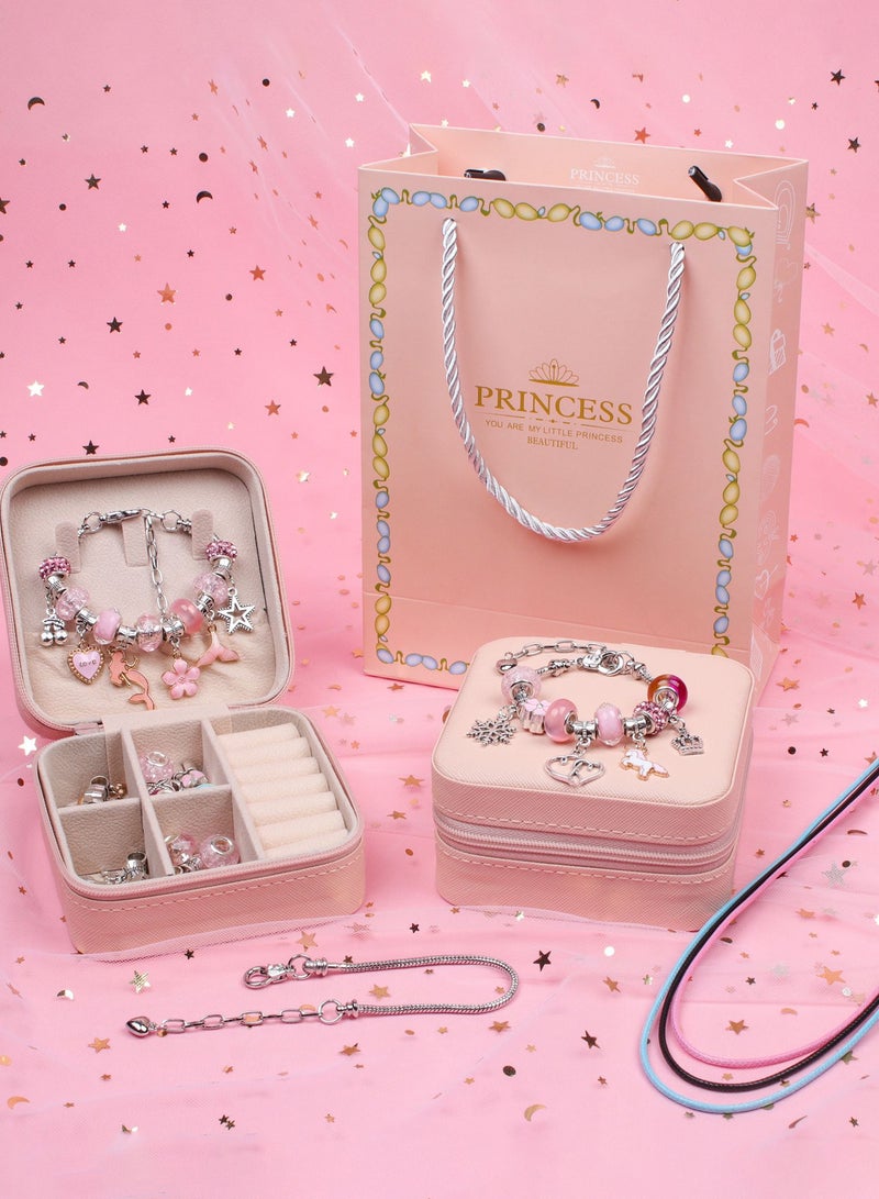 Princess Children's Educational Handmade DIY Beaded Bracelet Set Creative Jewelry Bracelet Set - Image 4