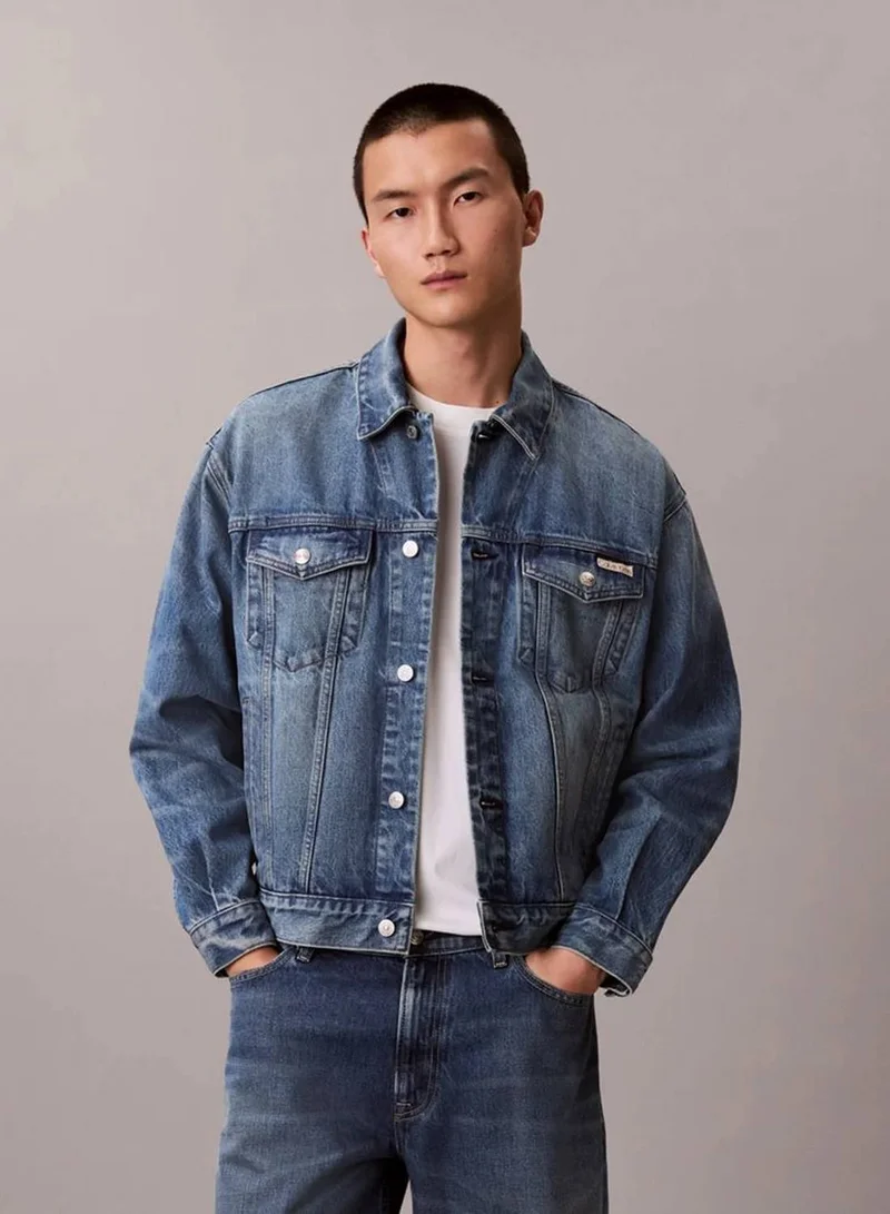 90'S Denim Trucker Jacket