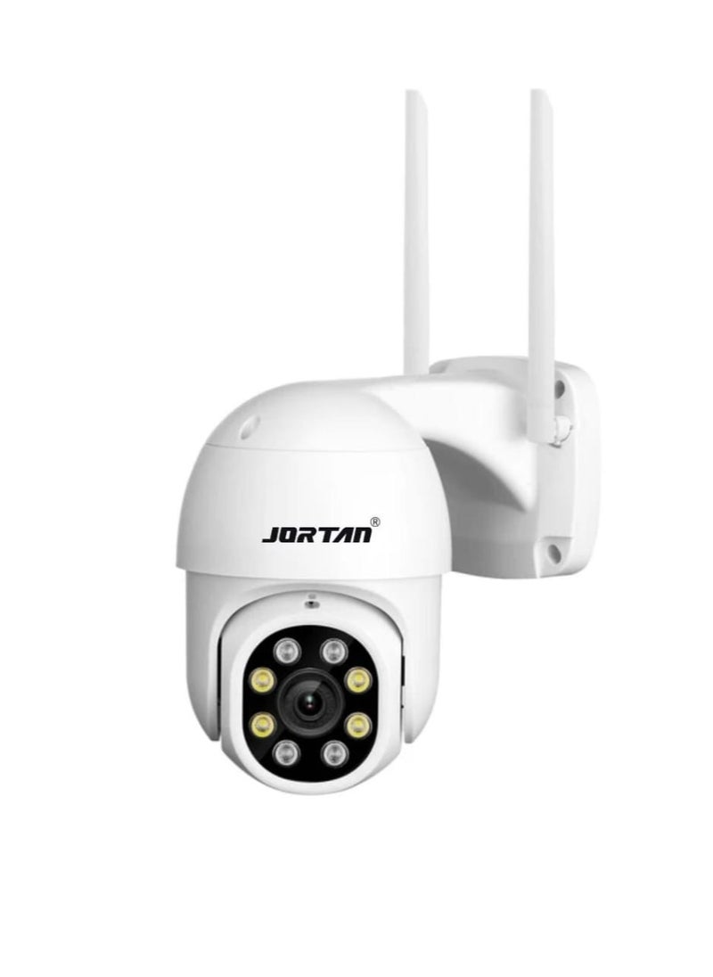 JORTAN Jortan 1080p Indoor Outdoor Wi-Fi Security Camera, Full Color Night Vision, 2 way Talking, Motion Detection, IP66 Waterproof, PTZ Control wifi Camera  - Image 1