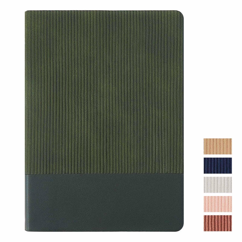 TSFPapier Dotted Journal Notebook Soft Cover PU Leather Journaling Notebooks for Women Men Writing Work Office School 160 Pages 100 GSM Thick Paper A5 Dotted 80 Sheets 5.79"x8.27", Dark Green - Image 1