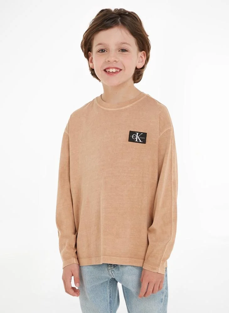 Calvin Klein Jeans Kids Crew Neck T-Shirt
