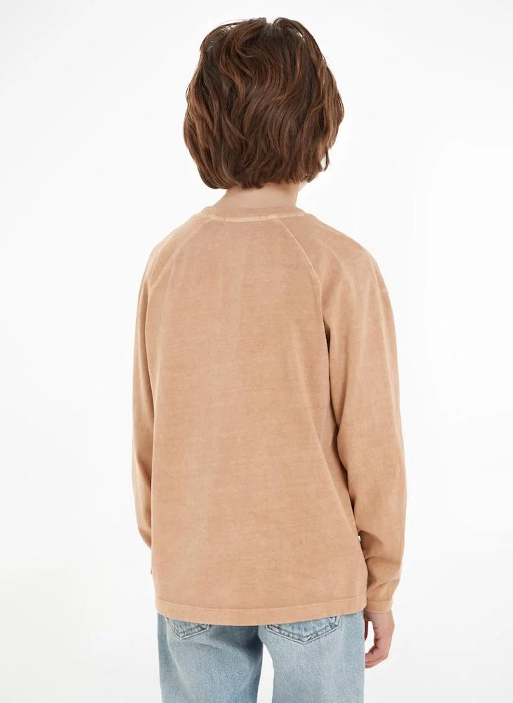 Calvin Klein Jeans Kids Crew Neck T-Shirt