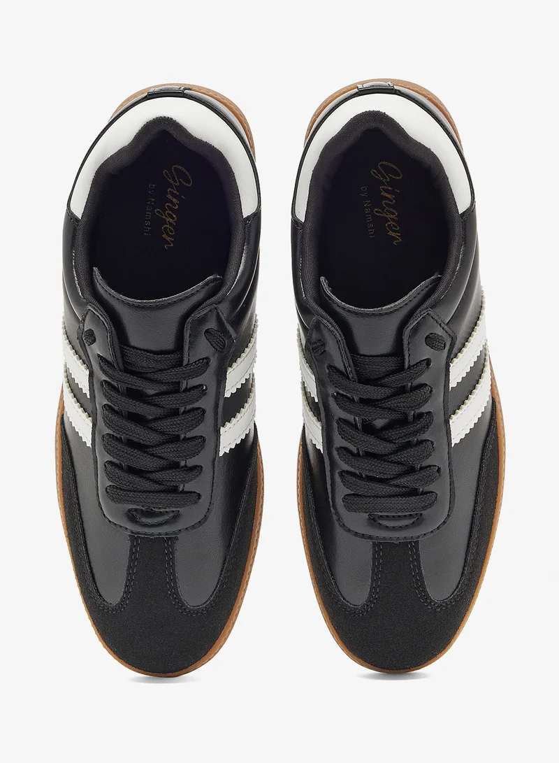 جينجر Retro Court Sneakers