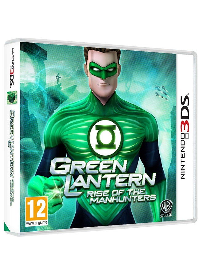 WB Games Green Lantern : Rise Of The Manhunters (Intl Version) - Action & Shooter - nintendo_3ds - Image 1
