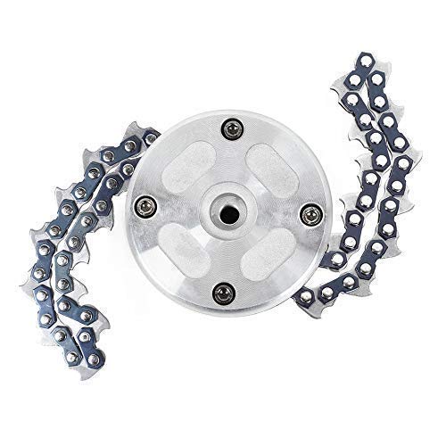 SAMSON Heavy Duty Chain Trimmer Head Grass Cutter Brush Cutter Head Attachment - Image 1