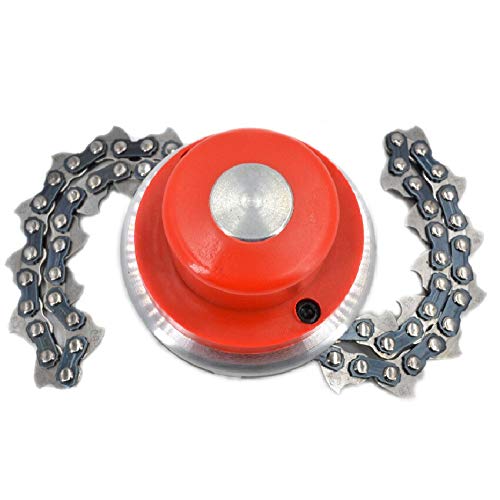 SAMSON Heavy Duty Chain Trimmer Head Grass Cutter Brush Cutter Head Attachment - Image 3