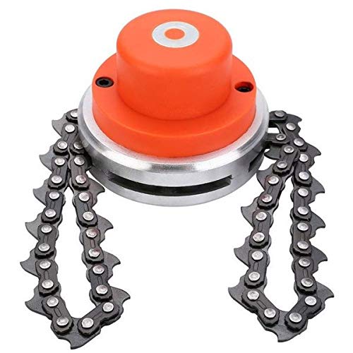 SAMSON Heavy Duty Chain Trimmer Head Grass Cutter Brush Cutter Head Attachment - Image 4