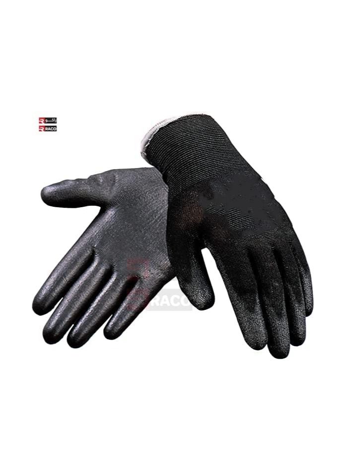 راكو قفاز RACO Black Grip - مرن ممتاز ، هيكل دقيق مضاد للكهرباء الساكنة ومناسب لتجميع الأدوات الإلكترونية الدقيقة  - Image 3