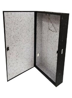 Deluxe ملف صندوقي مغلف صلب مغلق بالكامل 