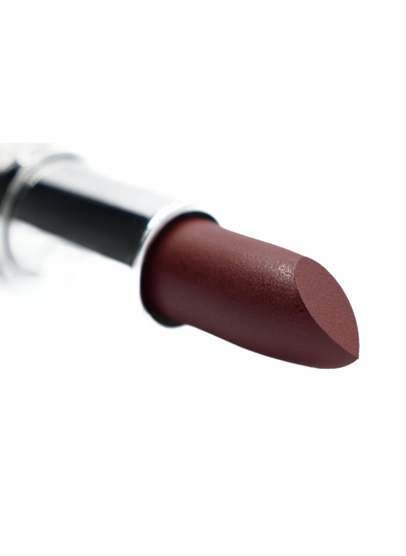 Pure Ziva Sinful Brown Black Deep Violet Satin Creamy Pearl Lipstick Color Moisturizing Paraben Free, No Animal Testing & Cruelty Free Lip Makeup Color 
