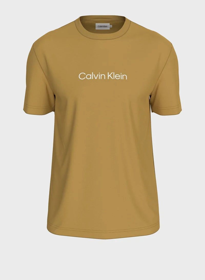 CALVIN KLEIN Logo Crew Neck T-Shirt