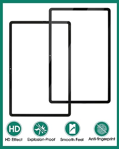 SRJTEK for Samsung Galaxy Tab S7+ Screen Replacement for Samsung Galaxy Tab S7 Plus Front Glass Panel Replacement T970 Outer Lens Glass SM-T970, SM-T976B Repair Parts (Not Digitizer) - Image 4