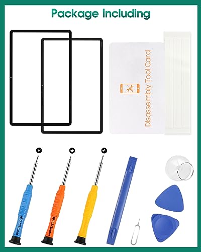SRJTEK for Samsung Galaxy Tab S7+ Screen Replacement for Samsung Galaxy Tab S7 Plus Front Glass Panel Replacement T970 Outer Lens Glass SM-T970, SM-T976B Repair Parts (Not Digitizer) - Image 5