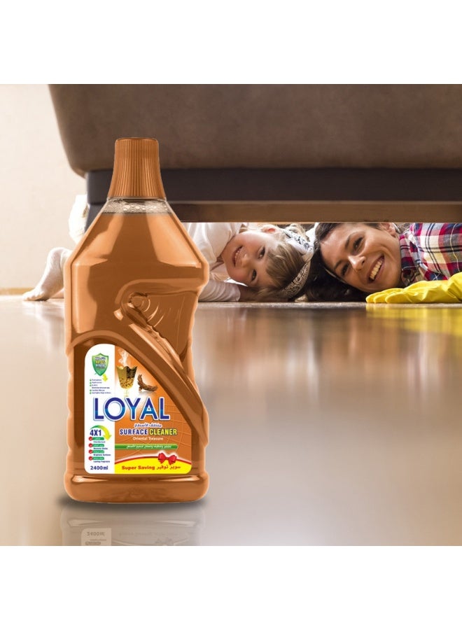 loyal منظف الأسطح كنز الشرق مع مطهر وعطر يدوم طويلاً - 800 مل - Image 4