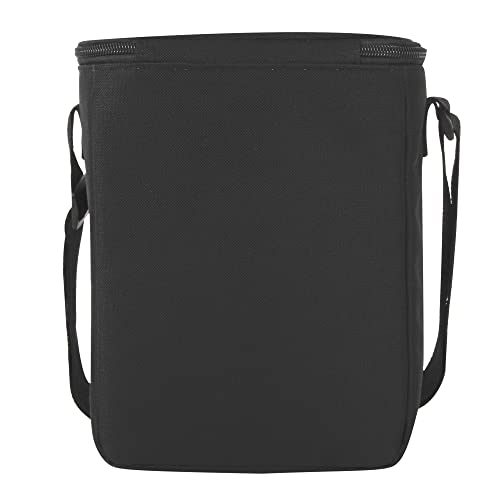 Fridge Pak 6 Can Cooler Bags Insulated Soft Cooler Lunch Bag for Men, Waterproof Leak Proof Cooler Bags Insulated (Solid Black) - Image 4