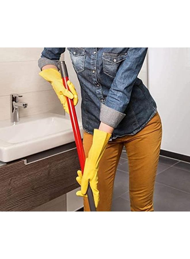 فيليدا قفازات متينة ذات قبضة فائقة مقاس L 9، نمط كبير مضاد للانزلاق لقبضة أفضل، تحمي يديك من المواد الكيميائية القاسية وتمنع التهابات الجلد، سهلة الاستخدام وخفيفة الوزن لسهولة الارتداء - Image 3