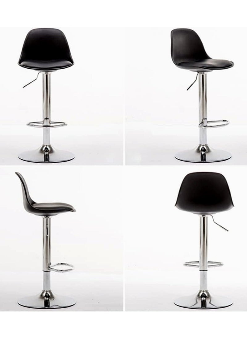 Set Of 2 Pieces Bar Stools Modern Counter Height Barstools 102 CM