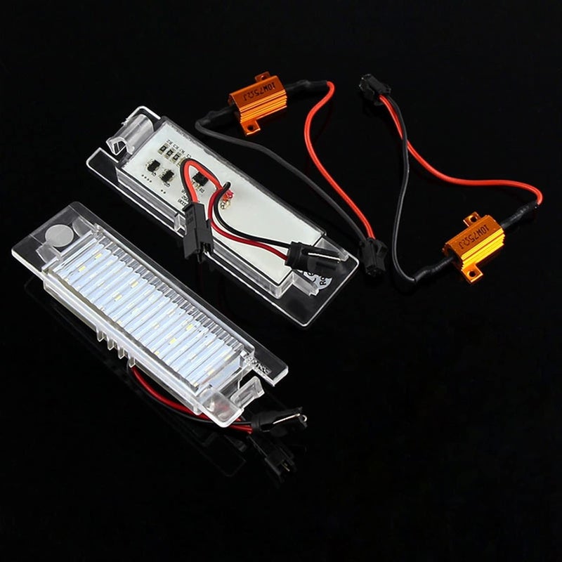 QASULER 2X 12V Error Free License Plate Lights - Image 1