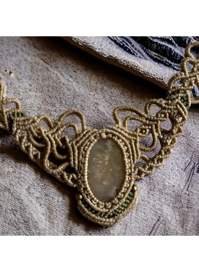 انتيكيانو قلادة مكرمية مصنوعة للنساء - Image 3