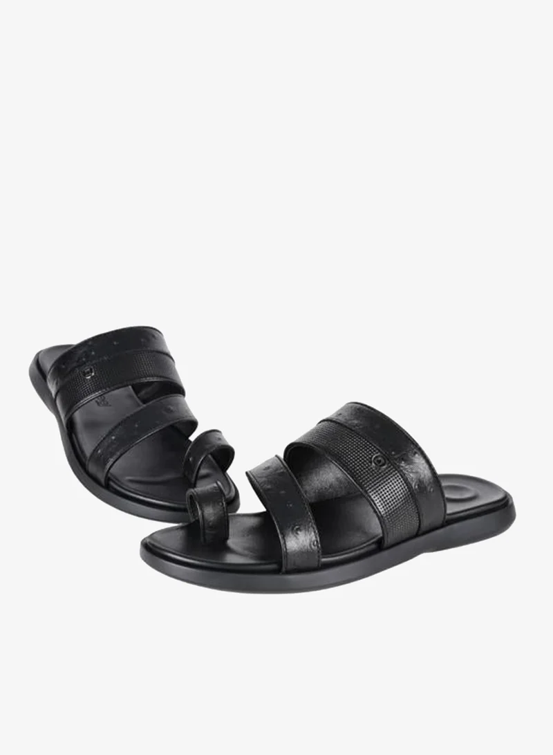 Barjeel Uno Black 008-3486 Barjeel Uno Mens Finger Grip Sandals 8096-1 Black for Men | Best Price UAE
