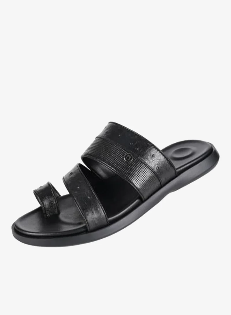 barjeel uno 008-3486 Barjeel Uno Mens Finger Grip Sandals 8096-1 Black