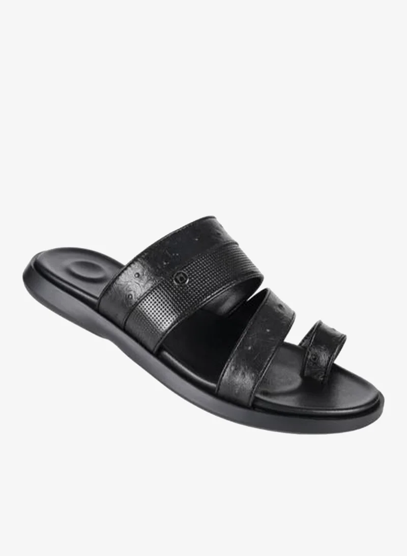 barjeel uno 008-3486 Barjeel Uno Mens Finger Grip Sandals 8096-1 Black